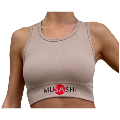 Бюстие Рипс - Бежово - Feel You