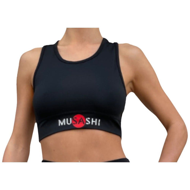 Бюстие Ликра - Черно - Feel You