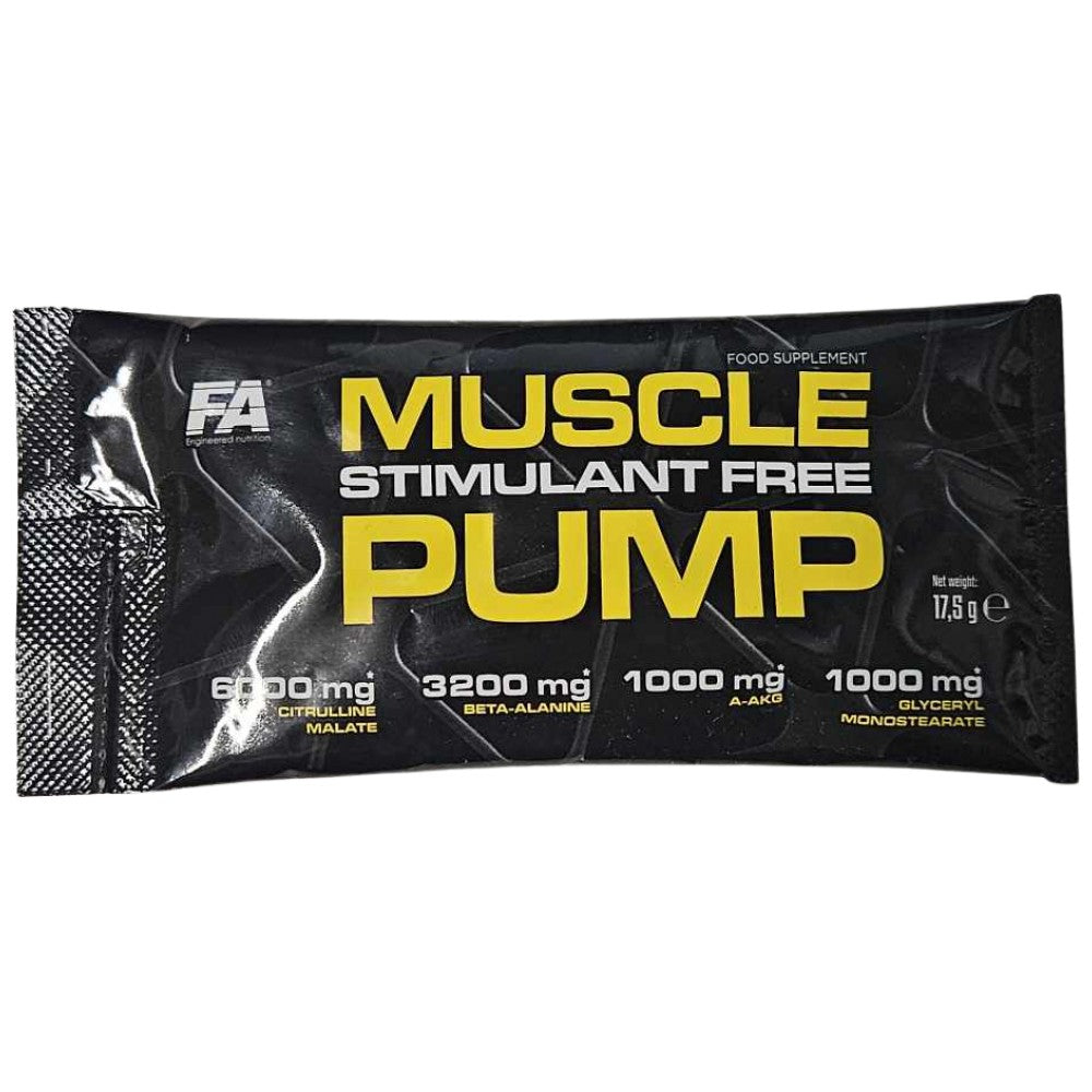 Muscle Pump | Stimulant-Free Pre-Workout Formula - 17.5 грама - Feel You