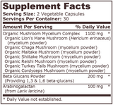 MUSHROOM COMPLEX - 60 capsules