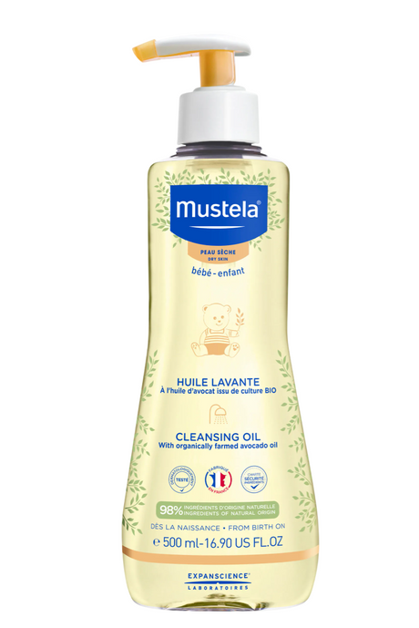 Mustela - Bébé Cleansing Bath Oil - Gentle bath oil - 500ml - Feel You