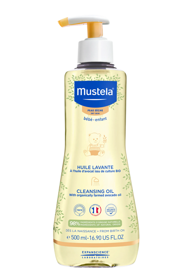 Mustela - Bébé Cleansing Bath Oil - Gentle bath oil - 500ml - Feel You