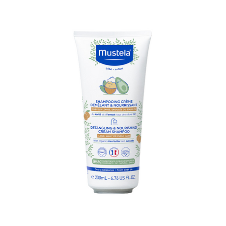 Mustela, Mustela, Shea Butter & Avocado, Hair Shampoo, Detangling & Smoothing, 200 ml - Feel You