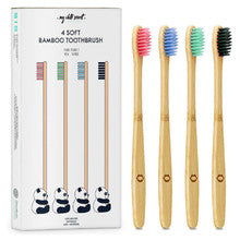 My White Secret - Bamboo Toothbrush 4 pcs - Feel You