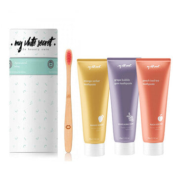 My White Secret - Smile Beauty Care Set - Toothpaste and toothbrush set - Feel You