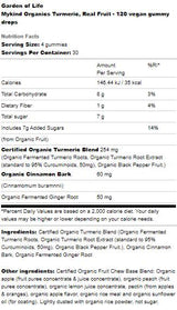Mykind Organic |  Turmeric, Real Fruit - 120 желирани бонбони - Feel You