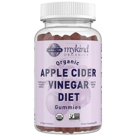 Mykind Organics | Apple Cider Vinegar Diet Gummies - 63 желирани бонбони - Feel You