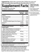 Mykind Organics | Elderberry Real Fruit - 120 желирани бонбони - Feel You