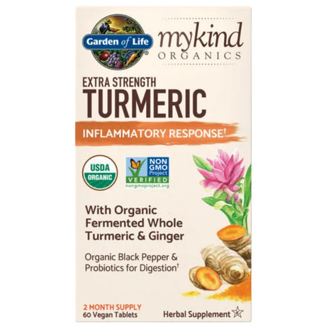 Mykind Organics | Extra Strength Turmeric - 60 Таблетки - Feel You