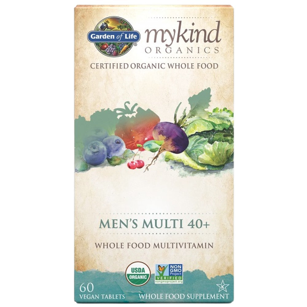 Mykind Organics | Men's Multi 40+ - 60 Таблетки - Feel You