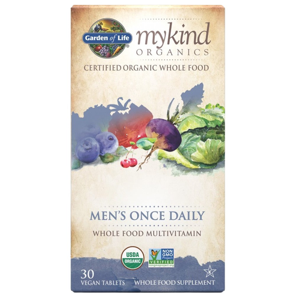 Mykind Organics | Men's Once Daily - 30 Таблетки - Feel You