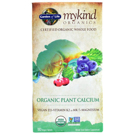 Mykind Organics | Plant Calcium - 180 Таблетки - Feel You