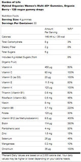 Mykind Organics | Women's Multi 40+ Gummies - 120 желирани бонбони - Feel You