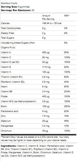 Mykind Organics | Women's Multi Gummies - 120 желирани бонбони - Feel You