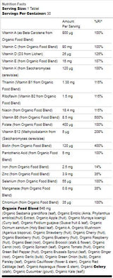 Mykind Organics | Women's Once Daily - 60 Таблетки - Feel You