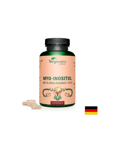 Myo-Inositol Complex/ Мио-инозитол комплекс, 120 капсули, 100% Vegan Vegavero - Feel You