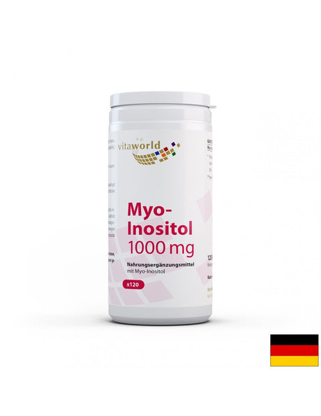 Myo-inositol / Мио-инозитол 1000 mg, 120 капсули - Feel You
