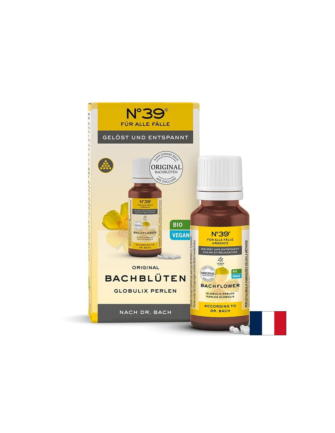 Глобули на д-р Бах N°39 – Спешни случаи, 20 g Lemon Pharma - Feel You