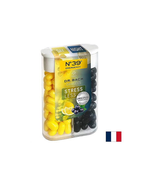 Релаксация на ума през деня и спокоен сън през нощта - Цветни есенции на д-р Бах N°39, Дражета с вкус на лимон и касис - Feel You