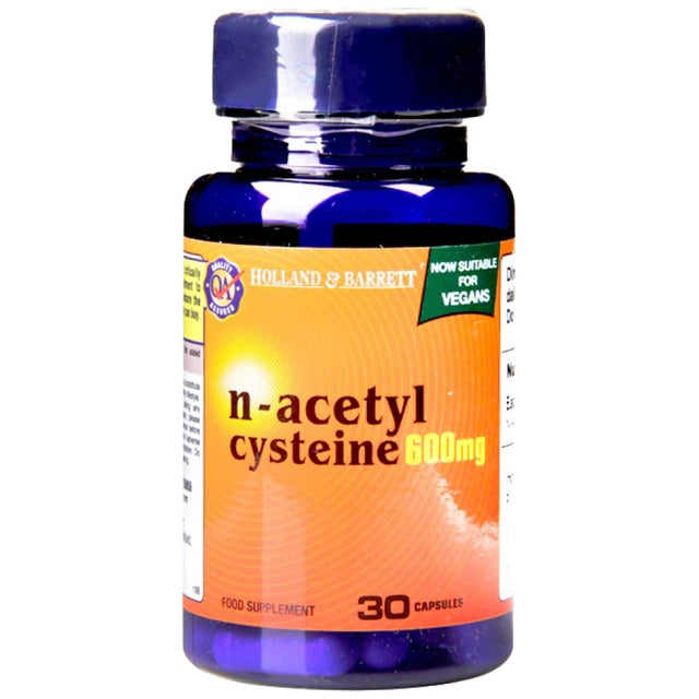N-Acetyl Cysteine 600 mg 30 капсули - Feel You