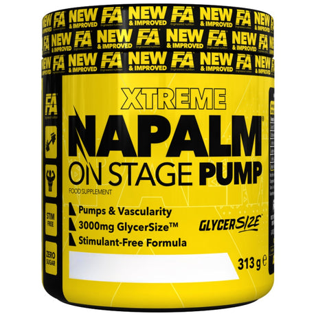 NAPALM On Stage Pump | Stim-Free Pre-Workout Formula - 313 грама - Feel You