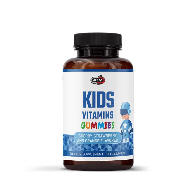 KIDS VITAMINS CHERRY, STRAWBERRY AND ORANGE - 90 Gummies