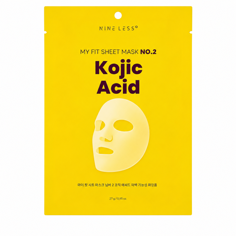 NINE LESS - My Fit Sheet Mask NO.2 Kojic Acid, 1 sheet