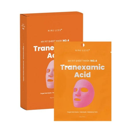 NINE LESS - My Fit Sheet Mask No.4 Tranexamic Acid, 1 Box, 20g x 5ea - Feel You