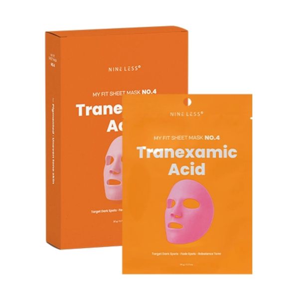 NINE LESS - My Fit Sheet Mask No.4 Tranexamic Acid, 1 Box, 20g x 5ea - Feel You