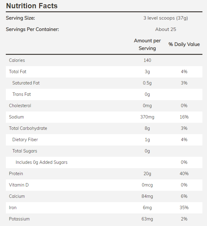 NOW Sports - Grass-Fed Whey Protein - 544 g - Feel You