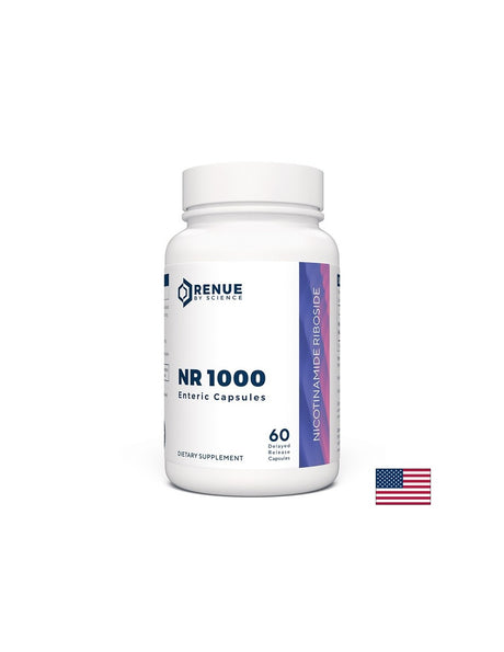 Клетъчно обновяване - Никотинамид рибозид NR1000, 500 mg х 60 капсули със забавено освобождаване - Feel You