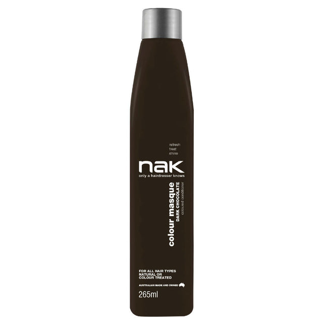 Nak, Signature, Hair Colouring Cream Mask,  Dark Chocolate, 265 ml - Feel You