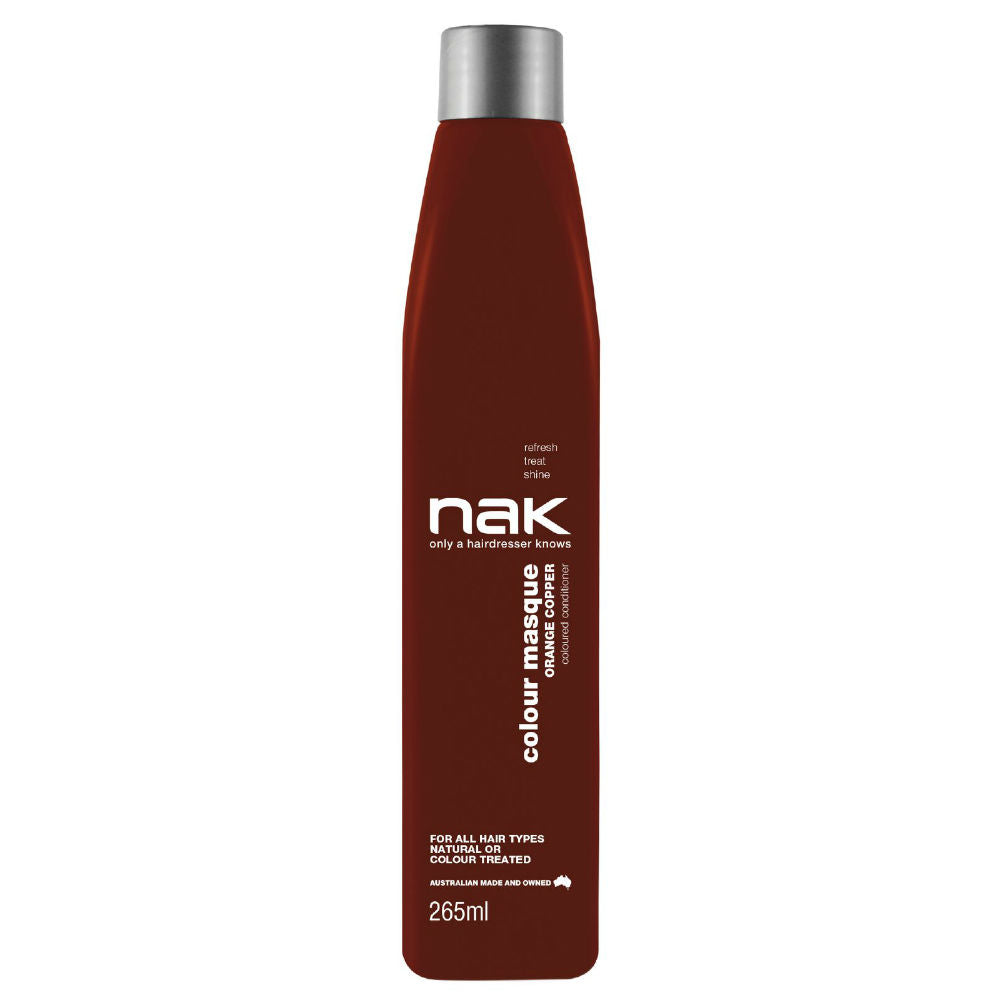 Nak, Signature, Hair Colouring Cream Mask,  Orange Copper, 265 ml - Feel You