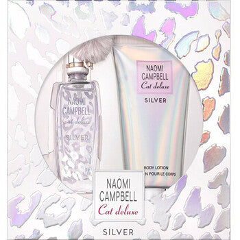 Naomi Campbell - Cat Deluxe Silver Dárková sada EDT 15 ml a tělové mléko - 15ml - Feel You