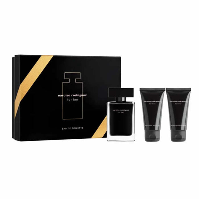 Narciso Rodriguez For Her Eau De Toilette Spray 50ml Set 3 Pieces - Feel You