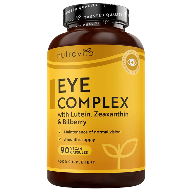 Витамини за очи /натурални/ - Natural Eye Complex 90 веган капсули - Feel You