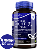 Natural Night Sleep Complex 120 Vcaps. Nutravita - Feel You