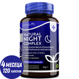 Natural Night Sleep Complex 120 Vcaps. Nutravita - Feel You