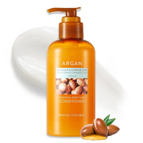 Nature Republic - Argan Essential Moisture Repairing Conditioner, 300ml - Feel You