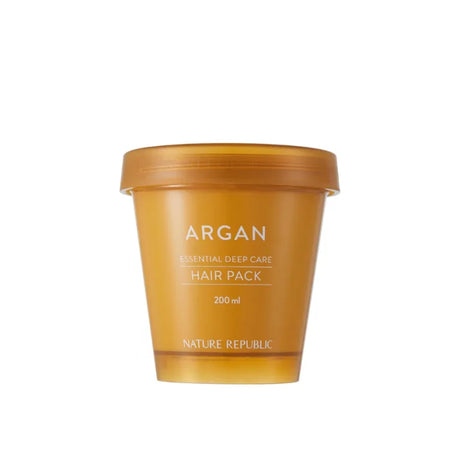 Nature Republic - Argan Essential Moisture Repairing Hair Mask, 200ml - Feel You