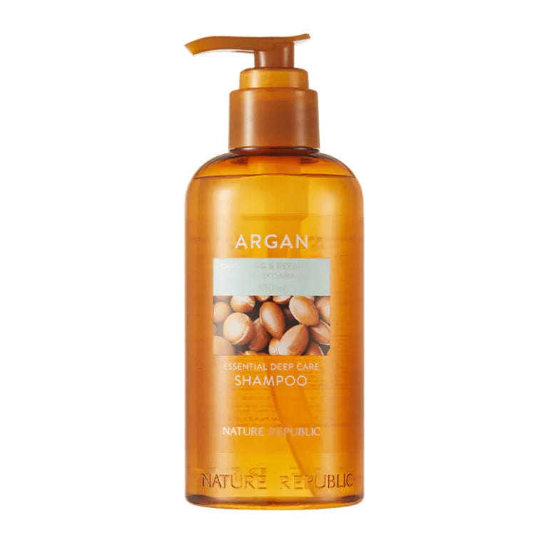 Nature Republic - Argan Essential Moisture Repairing Shampoo, 300ml - Feel You