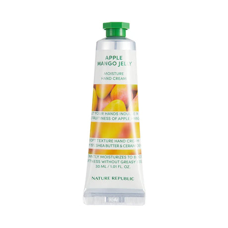 Nature Republic - Hand & Nature Apple Mango Jelly Hand Cream, 30ml - Feel You