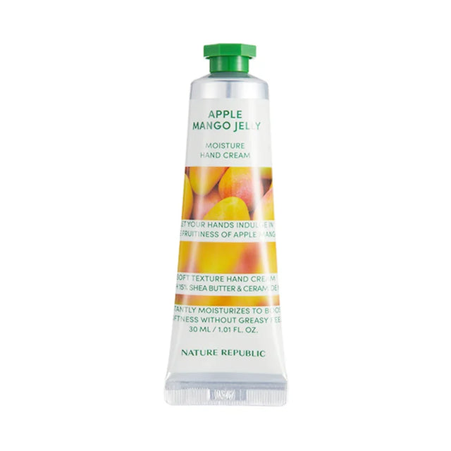 Nature Republic - Hand & Nature Apple Mango Jelly Hand Cream, 30ml - Feel You