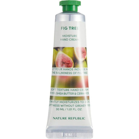 Nature Republic - Hand & Nature Fig Tree Hand Cream, 30ml - Feel You