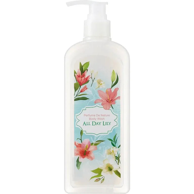 Nature Republic - Perfume De Nature Body Oil Wash All Day Lily, 345ml - Feel You