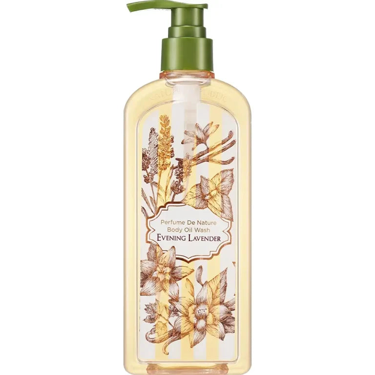 Nature Republic - Perfume De Nature Body Oil Wash Evening Lavender, 345ml - Feel You