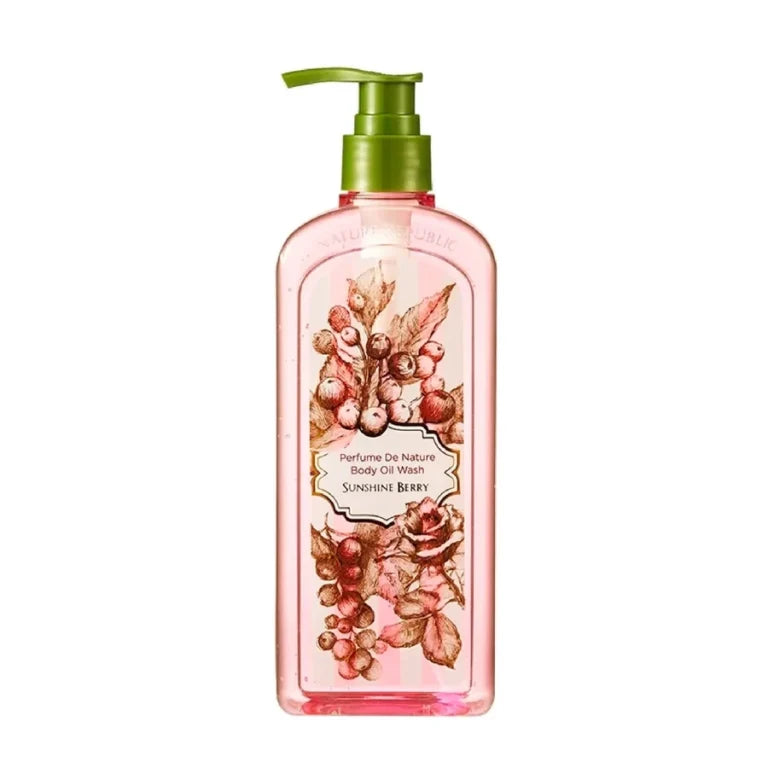 Nature Republic - Perfume De Nature Body Oil Wash Sunshine Berry, 345ml - Feel You