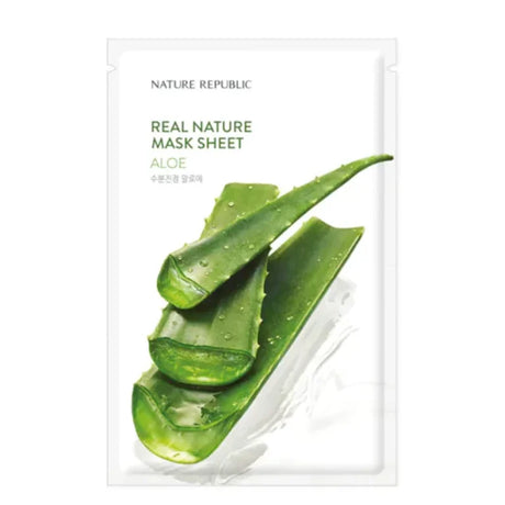 Nature Republic - Real Nature Sheet Mask, Aloe, 23ml, 1 piece - Feel You