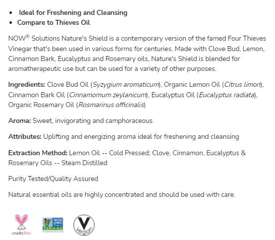 Nature's Shield | Protective Oil Blend - 30 мл - Feel You