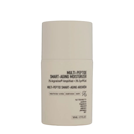 Nerds. - Multi-Peptide Smart-Aging Moisturizer - 2% Argireline Amplified + 3% Syn Coll - Peptide Anti-Aging Cream - 50ml - Feel You